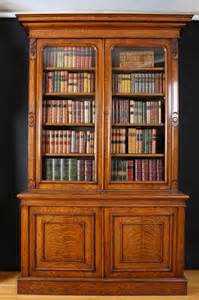 Victorian Oak Bookcase Antiques Atlas