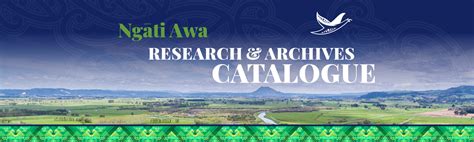 Ngāti Awa Research And Archives Releases First Online Catalogue Te