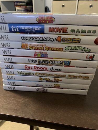 Wii Mini Games Collection 11 Games 10 Cib Ebay