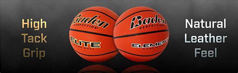Baden Elite Indoor Game Basketball Size 7 295 Orange