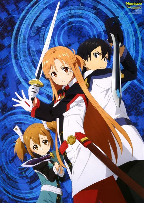 The crew of the sword art online series. Sword Art Online the Movie Ordinal Scale Visual Revealed ...