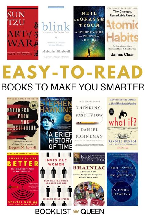Books To Make You Smarter With The Title Easy To Read