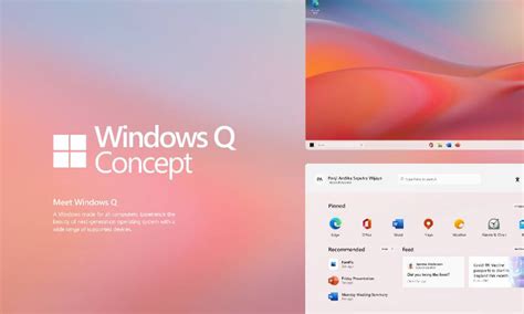 Windows Q Concept Figma Template Ui4free