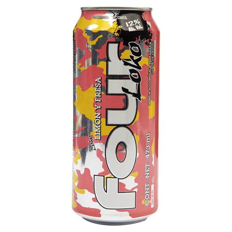 Bebida Four Loko Fresa Limonada 473ml