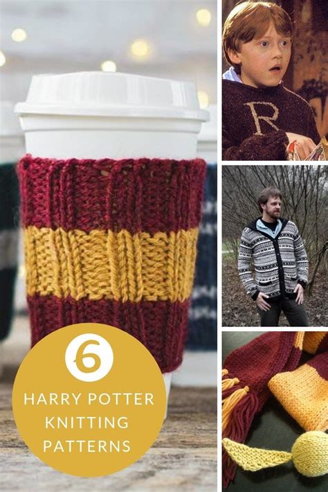 Harry Potter Knitting Patterns Harry Potter Knit Harry Potter