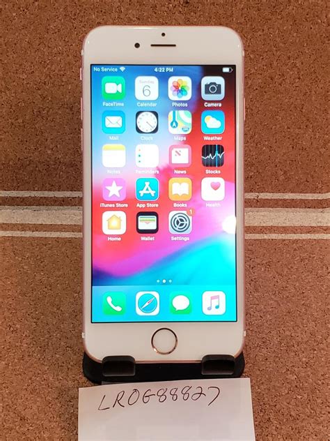 Apple Iphone 6s Atandt Rose Gold 64gb A1633 Lrog88827 Swappa