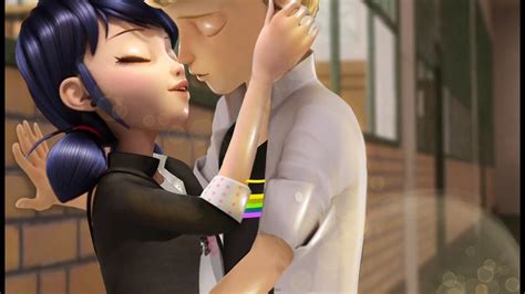 Miraculous Marinette And Adrien Kiss Marinette And Adrien Are Finally