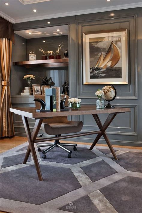 60 Masculine Office Decor Inspiration When You Choose To Design This