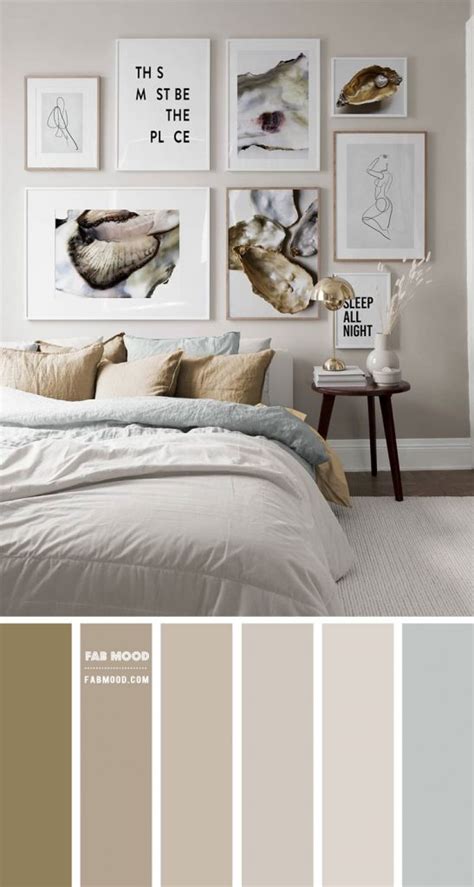 Pale Taupe Bedroom Colour Scheme Bedroom Colour Palette 202