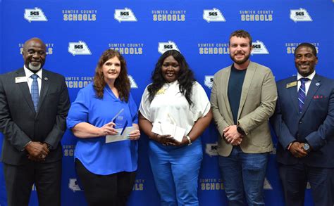 Sumter County Schools Announce District Staff Members Of The Year