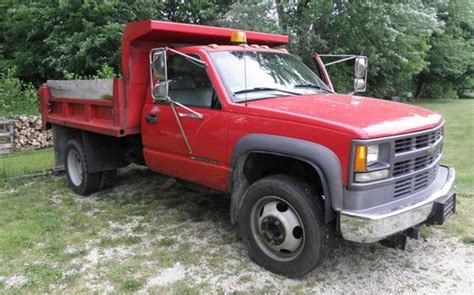 Find Used 2000 Chevy 3500hd Dump W 9 Meyer Snow Plow In Wadsworth