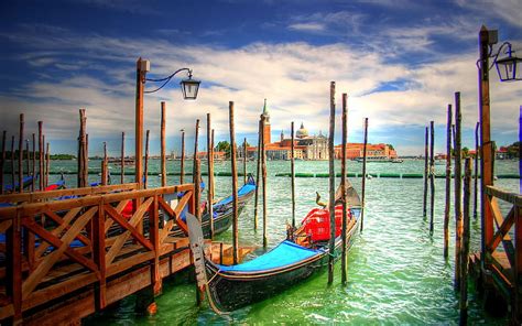 Venice Italy Architecture Colorful House Lantern Bonito Venice