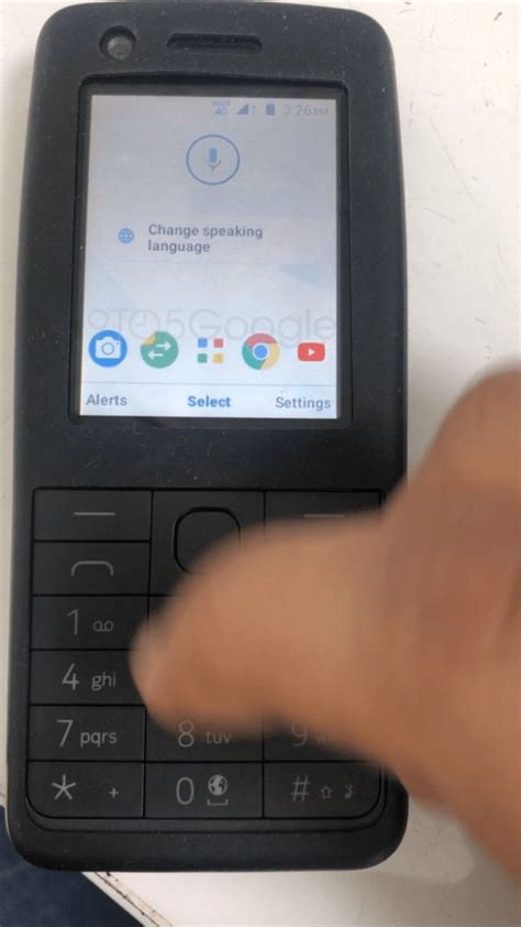 This Might Be Our First Look At An Android Powered Feature Phone