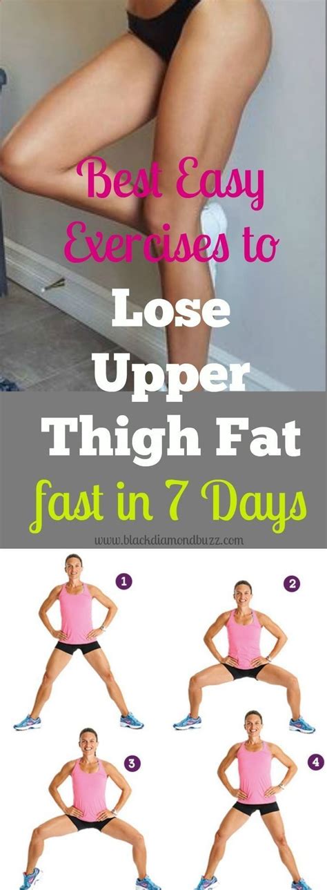 Get Rid Of That Thigh Fat Now With This Best Workout At Home Burn 20 Pounds Of