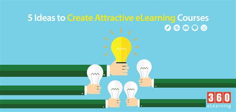 5 Ideas To Create Attractive Elearning Courses 360elearning Blog