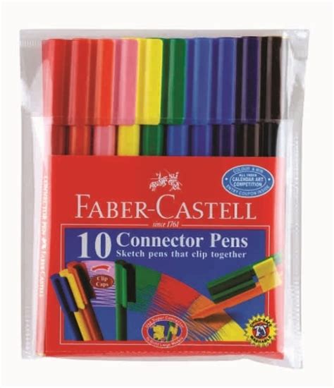 Faber Castell Connector Pens Set Of 10