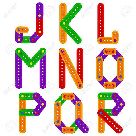 Tangram Abc Logos Games Alphabet Fiestas Funny Letters Fun Fonts