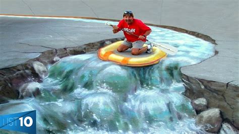 10 Most Amazing Street Art Optical Illusions List King Mind Blown Art