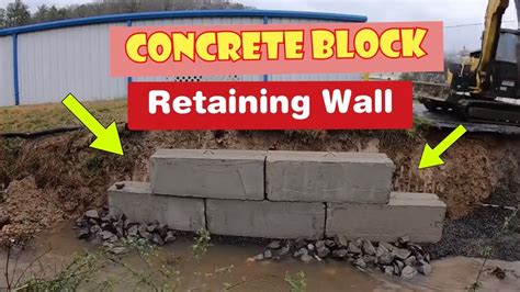 While some capstones can cost as little as 95 cents apiece, the average cost of a cinder. How To Build A Concrete Block Retaining Wall-Part 2 - YouTube