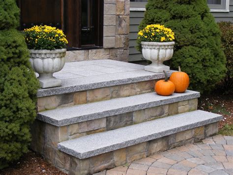 Front Porch Stone Steps Front Porch Stairs Stone Porches Front Door