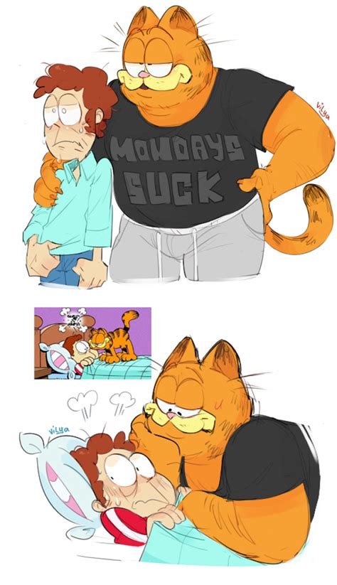Big And Chunky Garfield By Vilyavlopick Garfield Know Your Meme