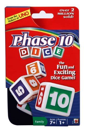 Phase 10 Dice Game Toys Games Games Sets Games Games
