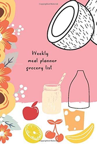 Weekly Meal Planner Grocery List Blooming Daily And Weekly Meal Prep
