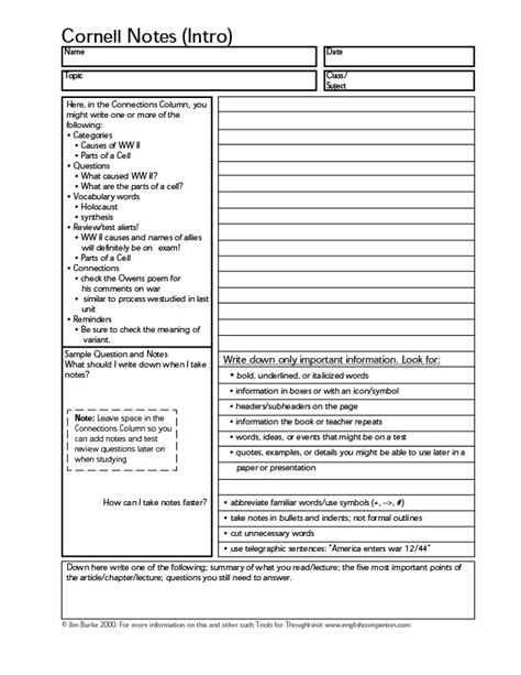 Available in a4 & us, quickly customize. 6 Best Images of Note Taking Forms Printable - Printable Blank Lined Paper Template, Printable ...
