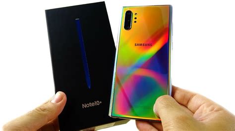 Galaxy Note 10 Plus Unboxing Youtube