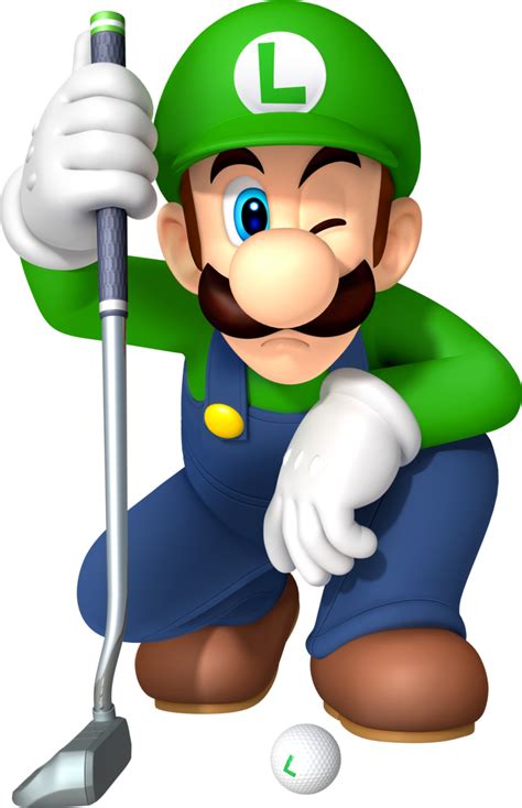 Fileluigi Artwork Mario Golf World Tourpng Super Mario Wiki The
