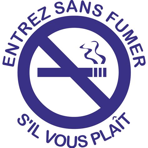 Pictogramme Interdiction De Fumer