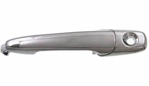Door Handle For 2006-2012 Ford Fusion w/ Keyhole Cap Front Left Outer