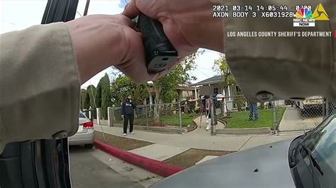 Bodycam Captures Fatal Los Angeles Deputy Involved Shooting Youtube