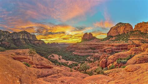 Sedona Sunset Photograph By David R Robinson Fine Art America