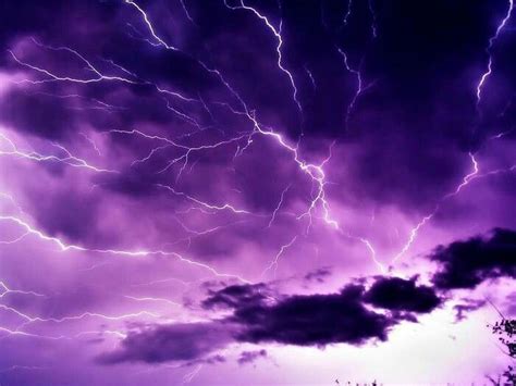 Purple Lightning Purple Lightning Purple Sky Beautiful Sky