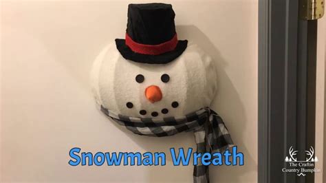 dollar tree diy snowman wreath youtube snowman wreath diy snowman dollar tree pumpkins