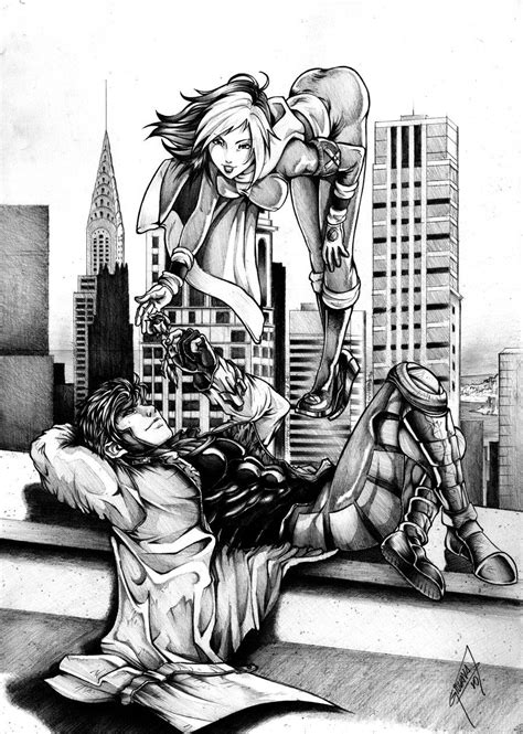Gambit And Rogue On Deviantart