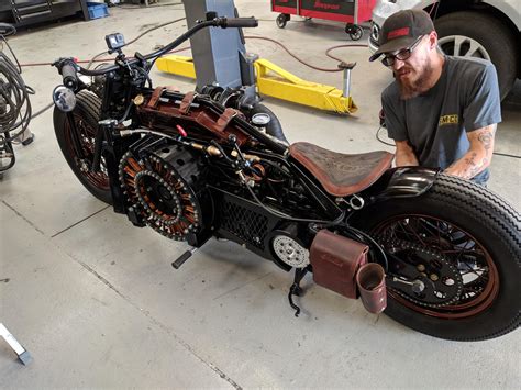This One Of A Kind Diesel Powered Motorcycle From Diesel Brothers R