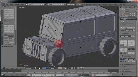 Anda juga dapat menggunakan model ini untuk membuat salinan cetak 3d prototipe anda. Cara Membuat Mobil Jeep Di Blender - YouTube