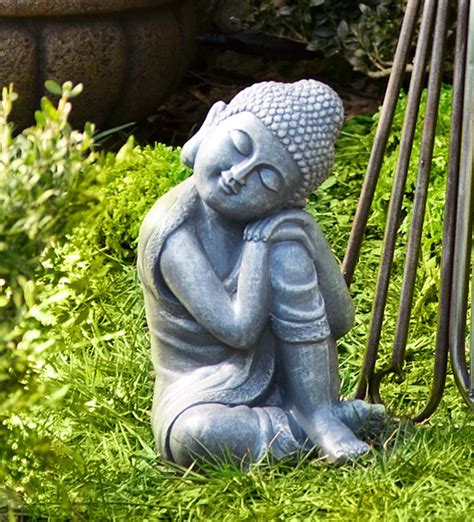Resting Buddha Garden Statuary Wind And Weather