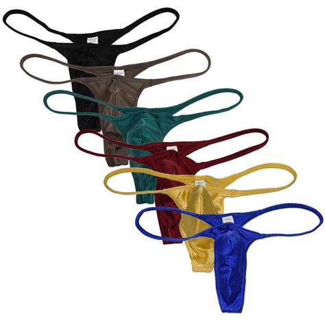 Buy Mens Micro Thong Drawing String Mini Bikini Guys Underwear Narrow