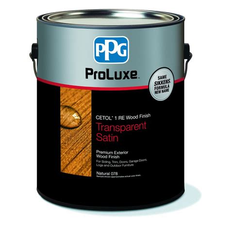 Ppg Proluxe Stain Color Chart