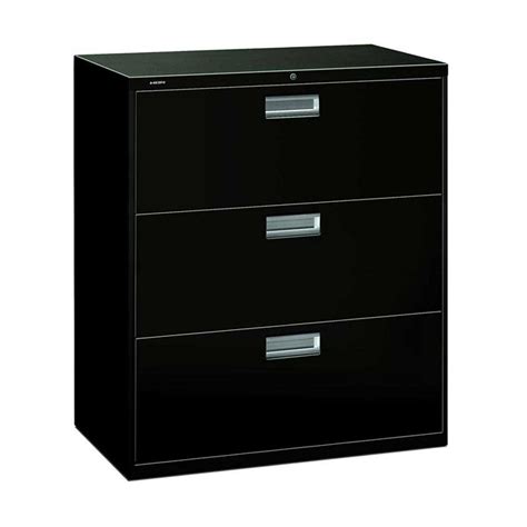 Files are easy to reach, stored side to side so no records are left hiding in the back. HON Lateral File Cabinet with Lock