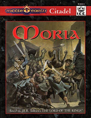 Moria Middle Earth Role Playing Merp 2nd Edition De Peter Fenlon