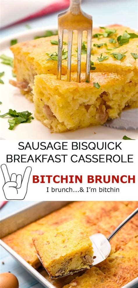 Bisquick Breakfast Casserole With Sausage Amanda S Easy Recipes