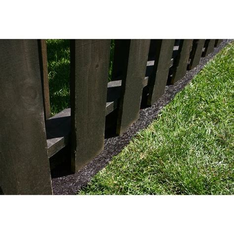 Weed control fabric can be used under walking paths and decks. Lowes Rubber Mulch Edging 8' $8.48 Rubberific Landscape ...