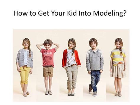 Kids Catalogue Modelling How To Get Your Kid Into Modeling Nimble