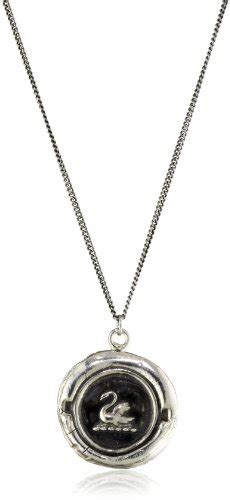 Pyrrha Talisman Sterling Silver Swan Pendant Necklace 18 Loretta R Adcockert