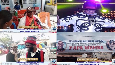🔴eyindaki Na Matonge 7eme Anniversaire Ya Papa Wemba Youtube