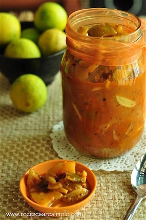 Easy Tasty Lime Pickle Indian Recipe Recipes R Simple